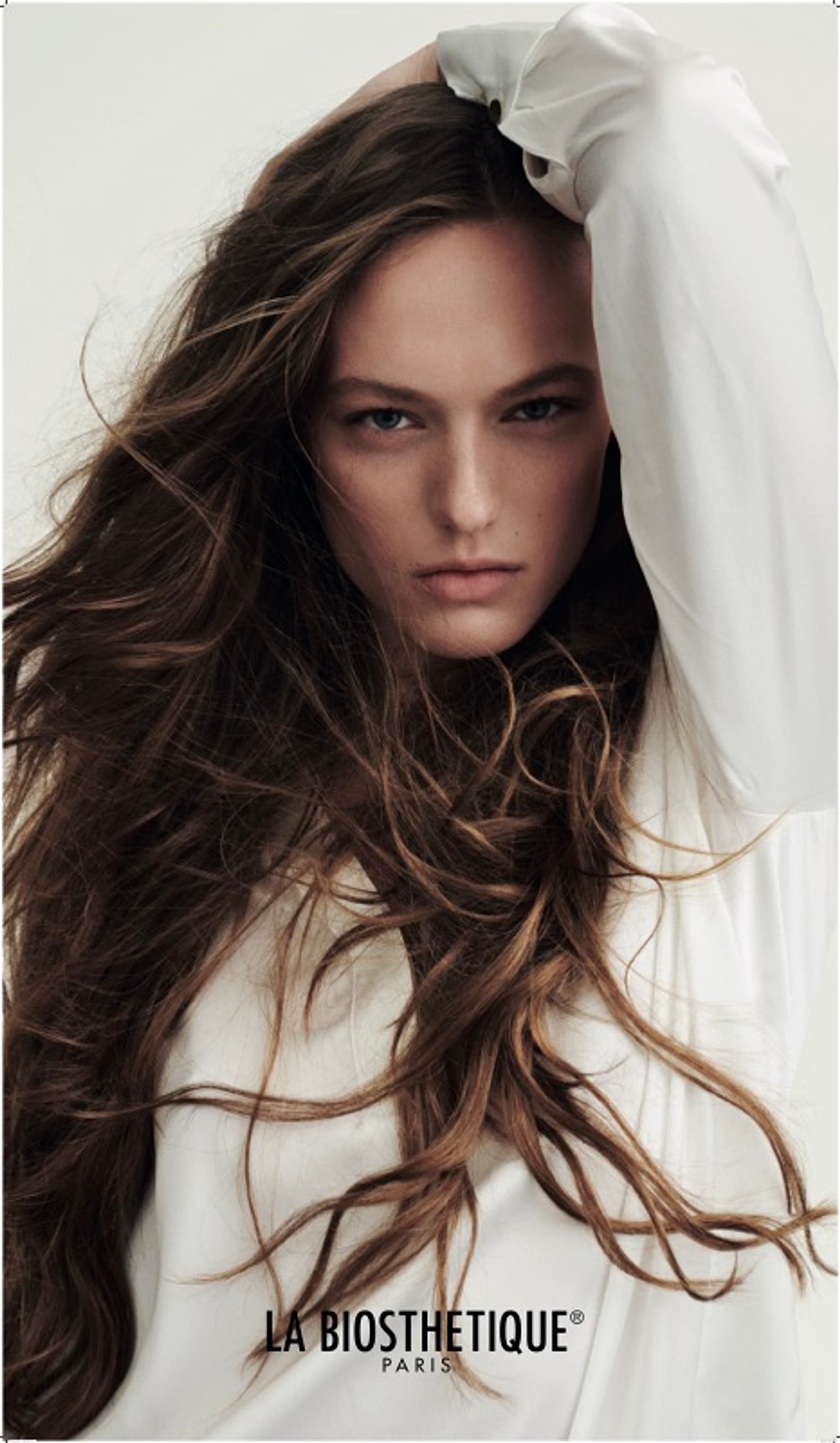 Wild flowing brunette - styling at Terence Salon